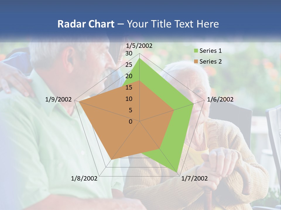 A Group Of People Sitting Around A Computer PowerPoint Template