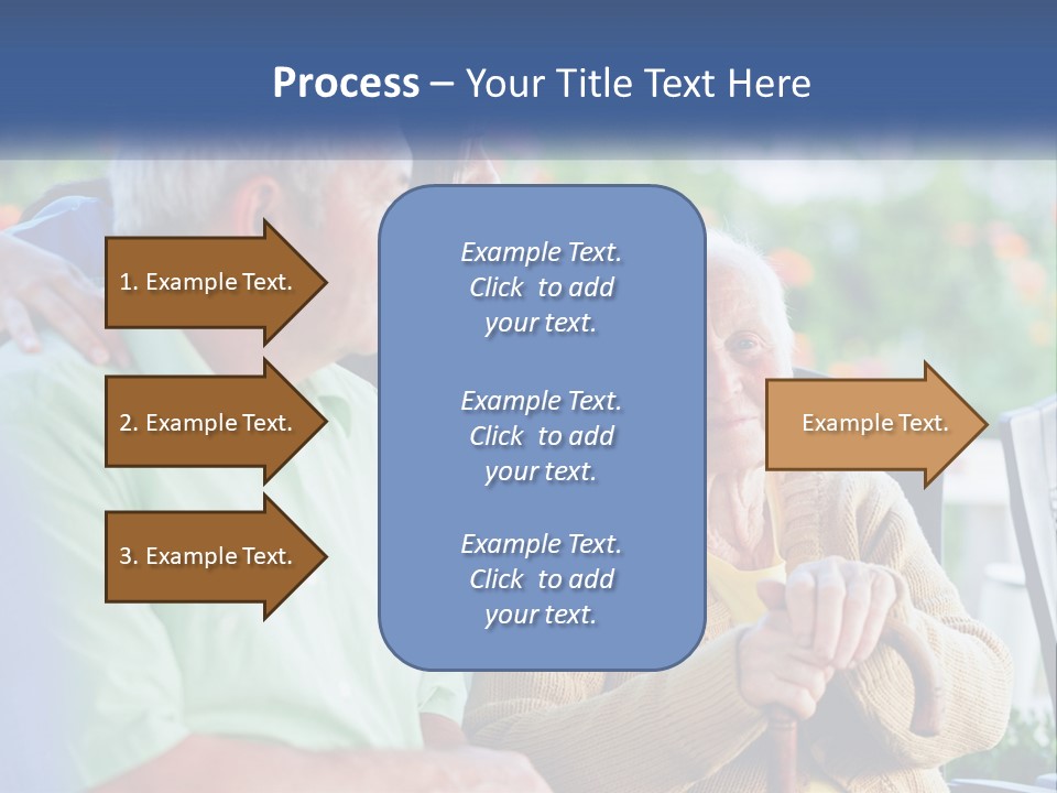A Group Of People Sitting Around A Computer PowerPoint Template