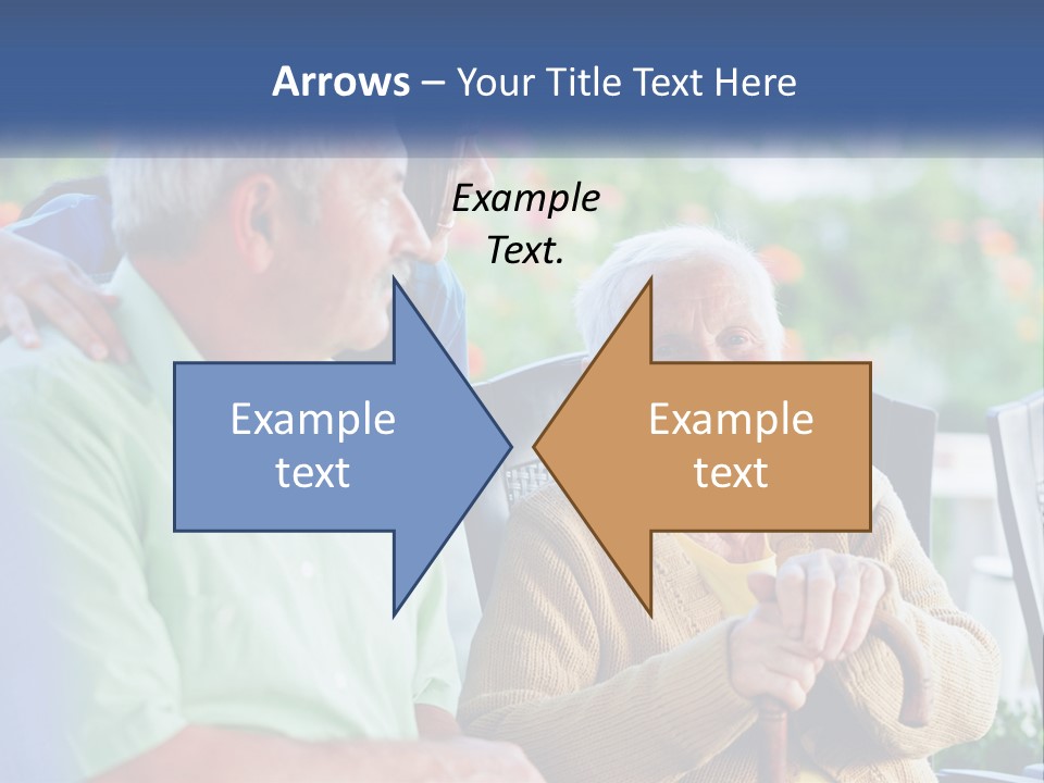 A Group Of People Sitting Around A Computer PowerPoint Template