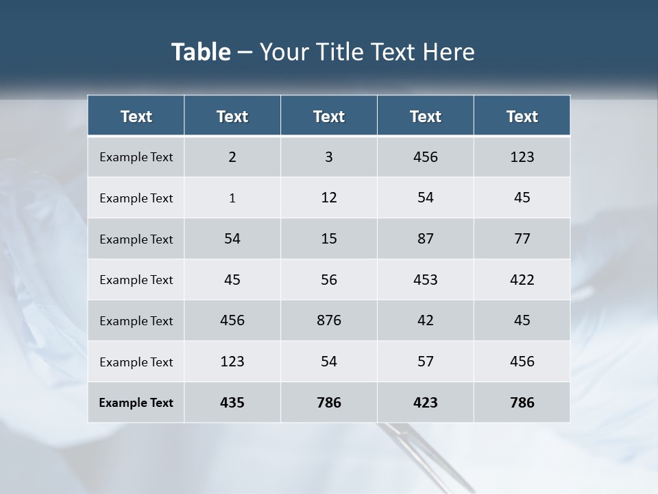 A Person In Blue Gloves Holding A Pair Of Scissors PowerPoint Template