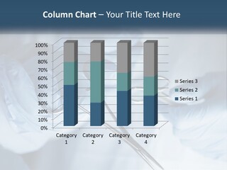 A Person In Blue Gloves Holding A Pair Of Scissors PowerPoint Template