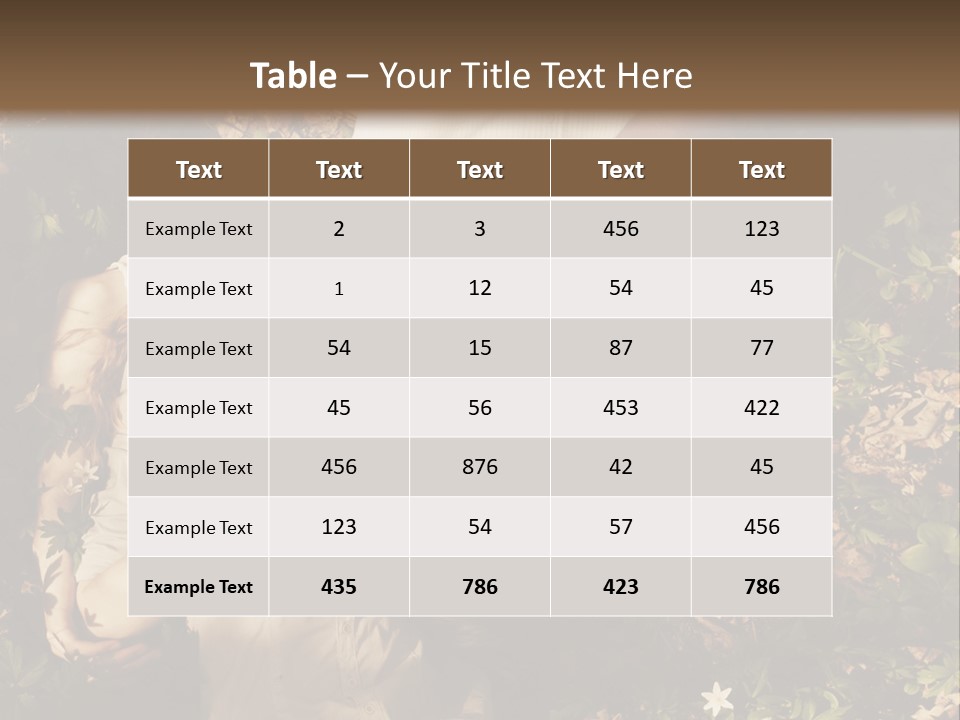 A Man And A Little Girl Laying On The Ground PowerPoint Template