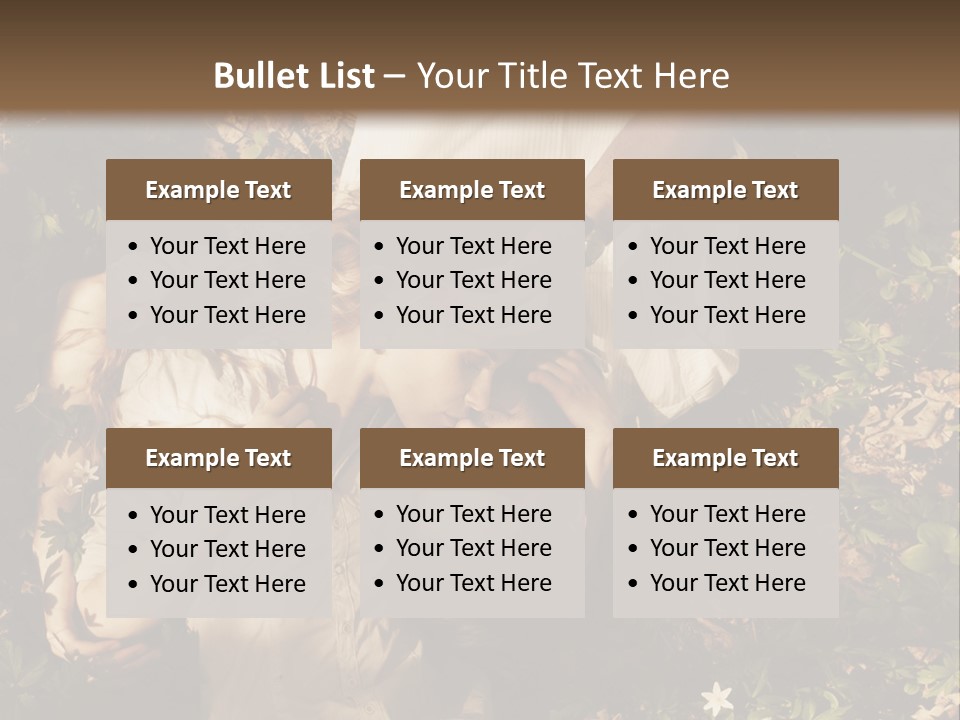 A Man And A Little Girl Laying On The Ground PowerPoint Template