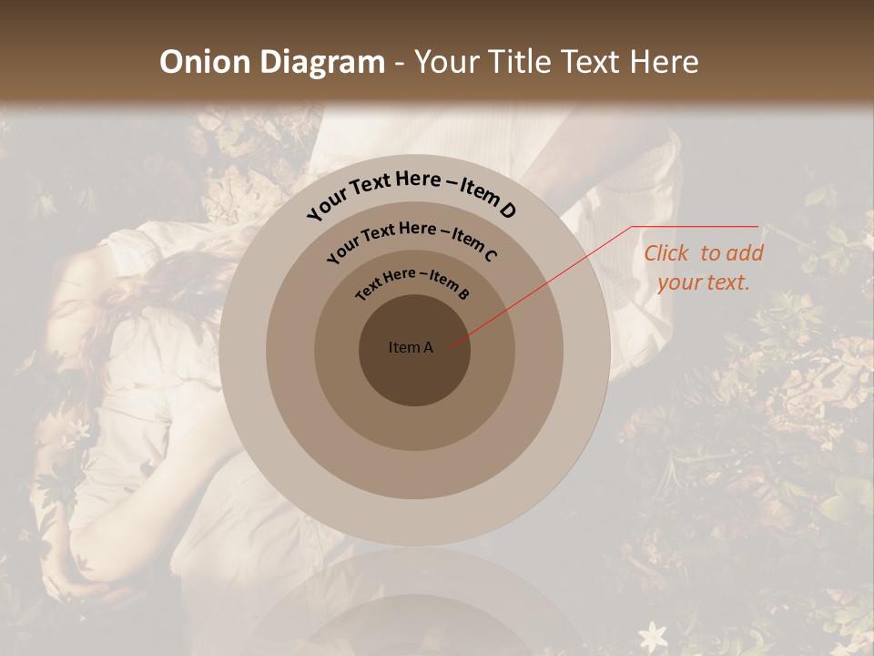 A Man And A Little Girl Laying On The Ground PowerPoint Template