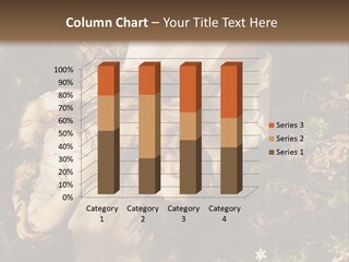 A Man And A Little Girl Laying On The Ground PowerPoint Template