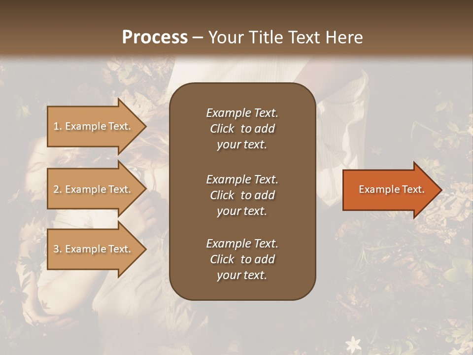 A Man And A Little Girl Laying On The Ground PowerPoint Template