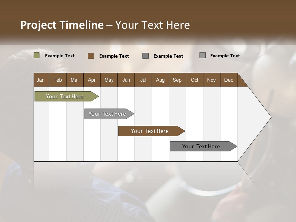 A Young Boy Playing Drums In Front Of A Drum Set PowerPoint Template