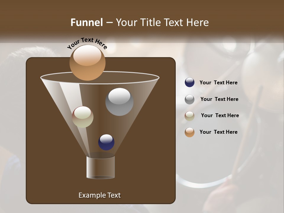 A Young Boy Playing Drums In Front Of A Drum Set PowerPoint Template