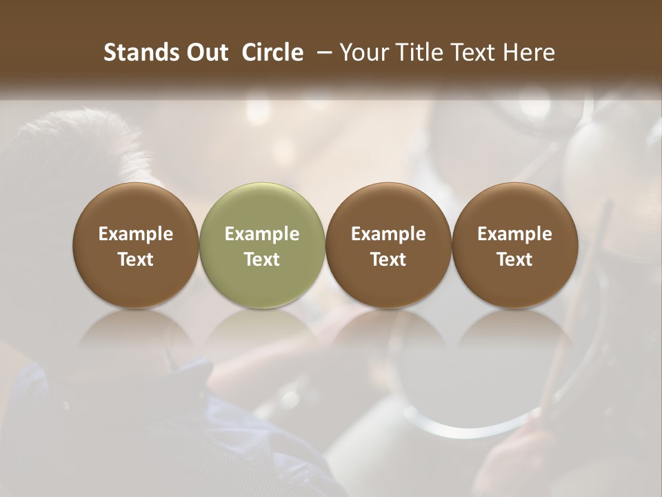 A Young Boy Playing Drums In Front Of A Drum Set PowerPoint Template