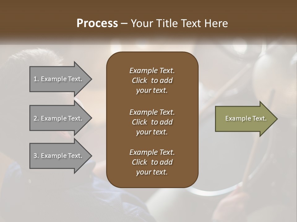 A Young Boy Playing Drums In Front Of A Drum Set PowerPoint Template