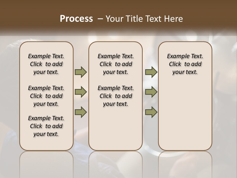 A Young Boy Playing Drums In Front Of A Drum Set PowerPoint Template
