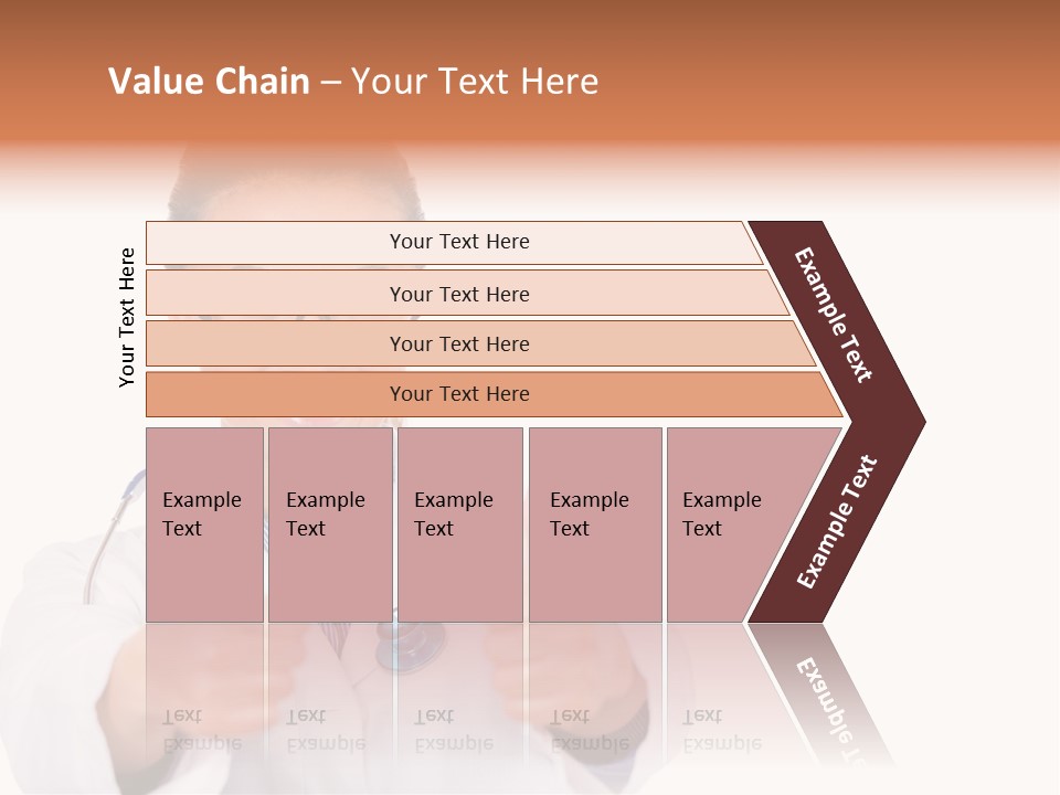 A Woman Doctor Giving A Thumbs Up PowerPoint Template