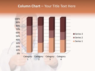 A Woman Doctor Giving A Thumbs Up PowerPoint Template