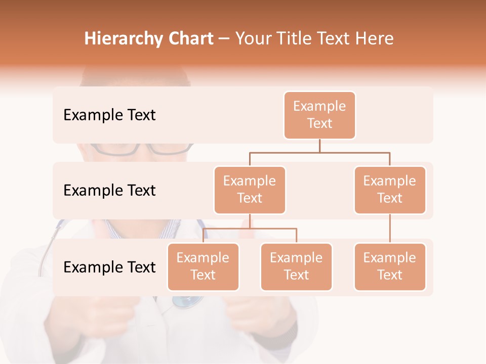 A Woman Doctor Giving A Thumbs Up PowerPoint Template