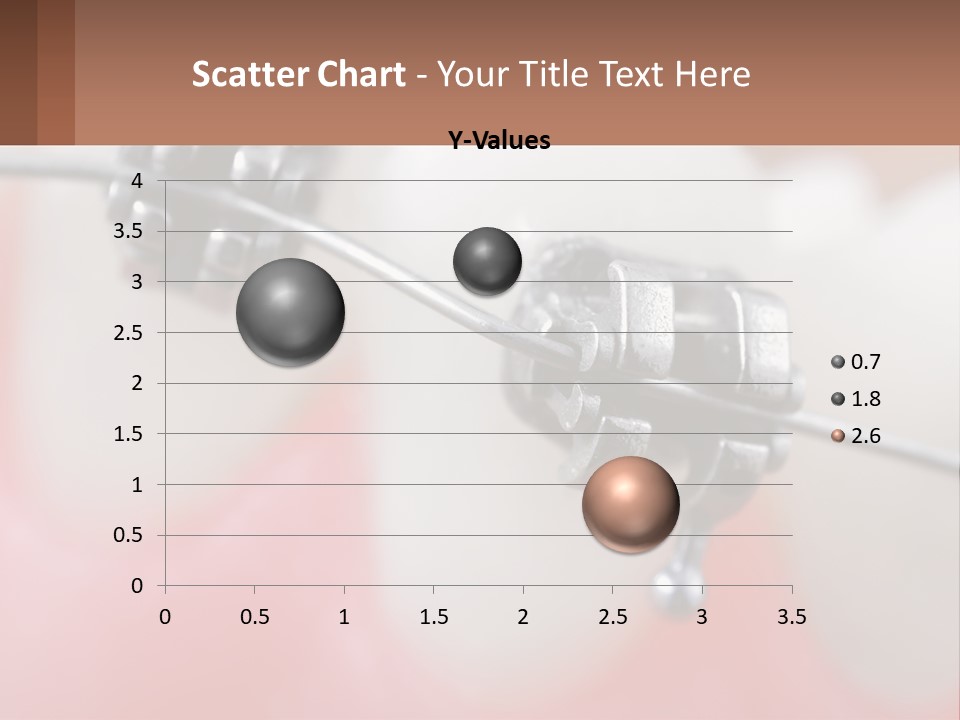 A Tooth With Braces On It Powerpoint Template PowerPoint Template