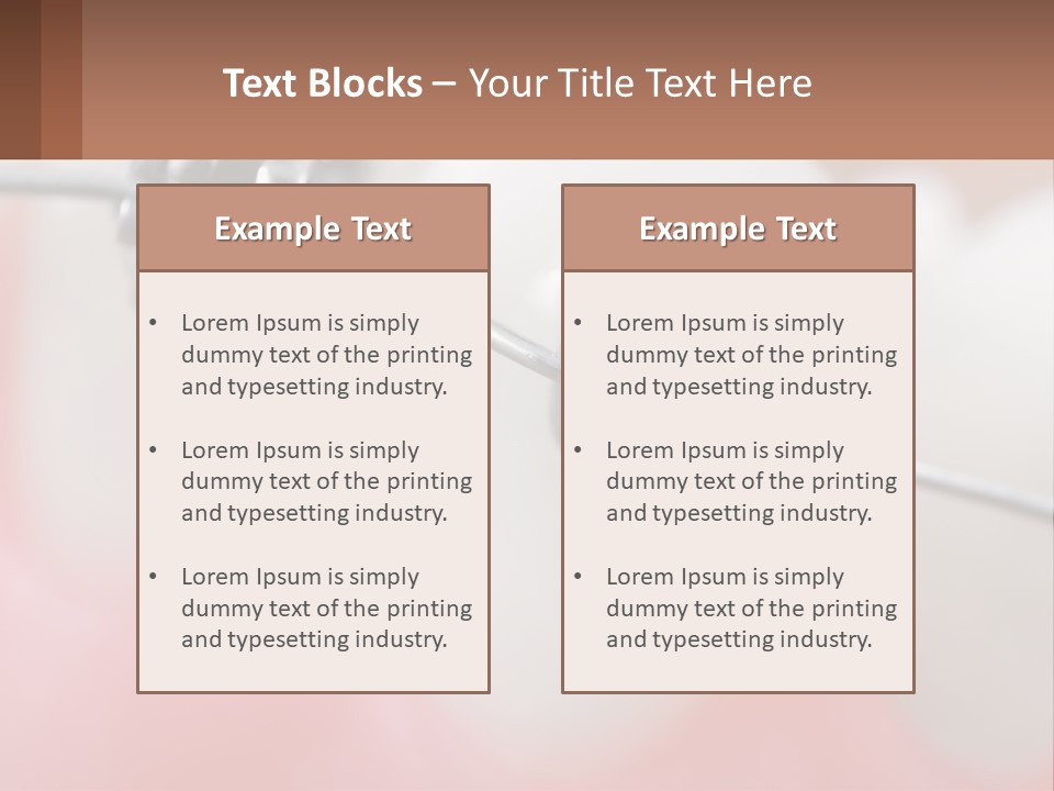 A Tooth With Braces On It Powerpoint Template PowerPoint Template