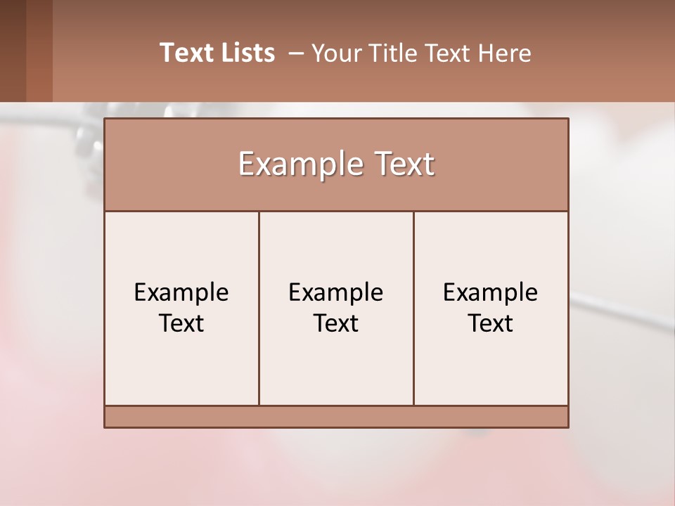 A Tooth With Braces On It Powerpoint Template PowerPoint Template