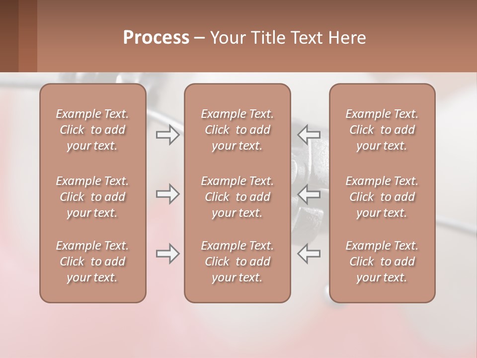 A Tooth With Braces On It Powerpoint Template PowerPoint Template