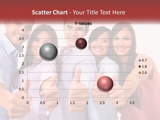 A Group Of People Giving Thumbs Up PowerPoint Template