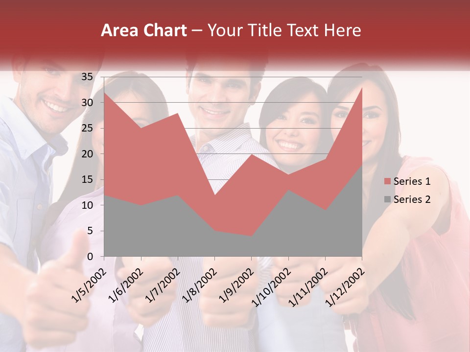A Group Of People Giving Thumbs Up PowerPoint Template