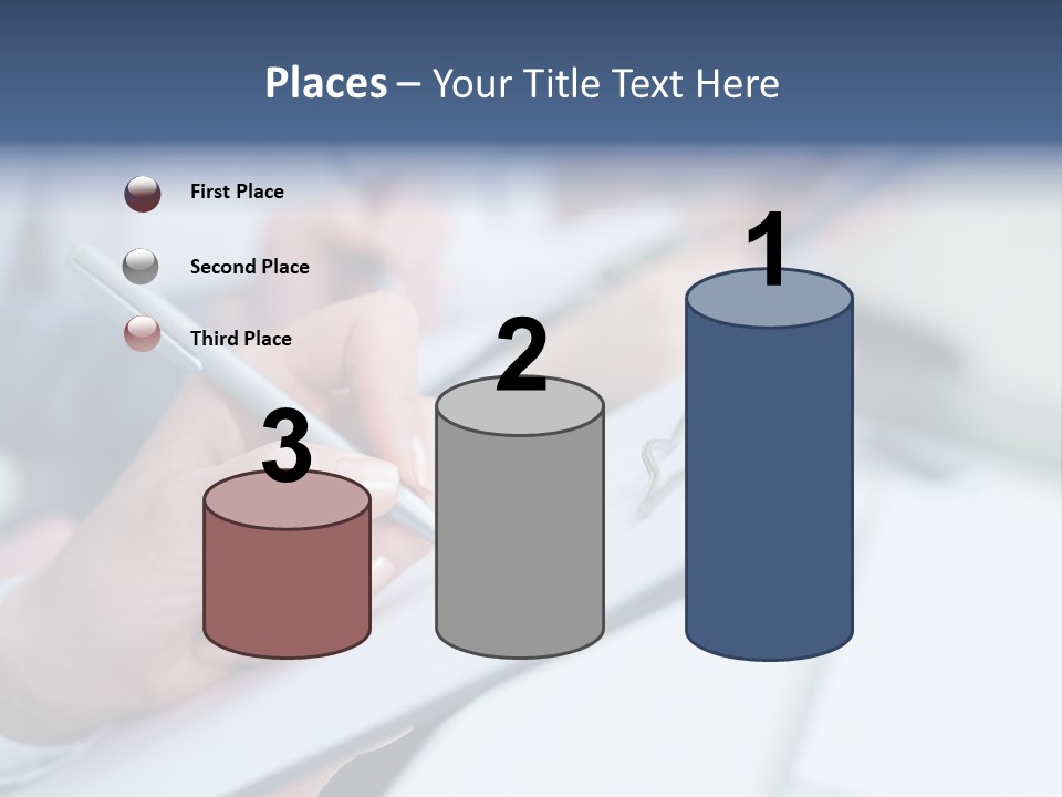 A Person Writing On A Piece Of Paper With A Pen PowerPoint Template