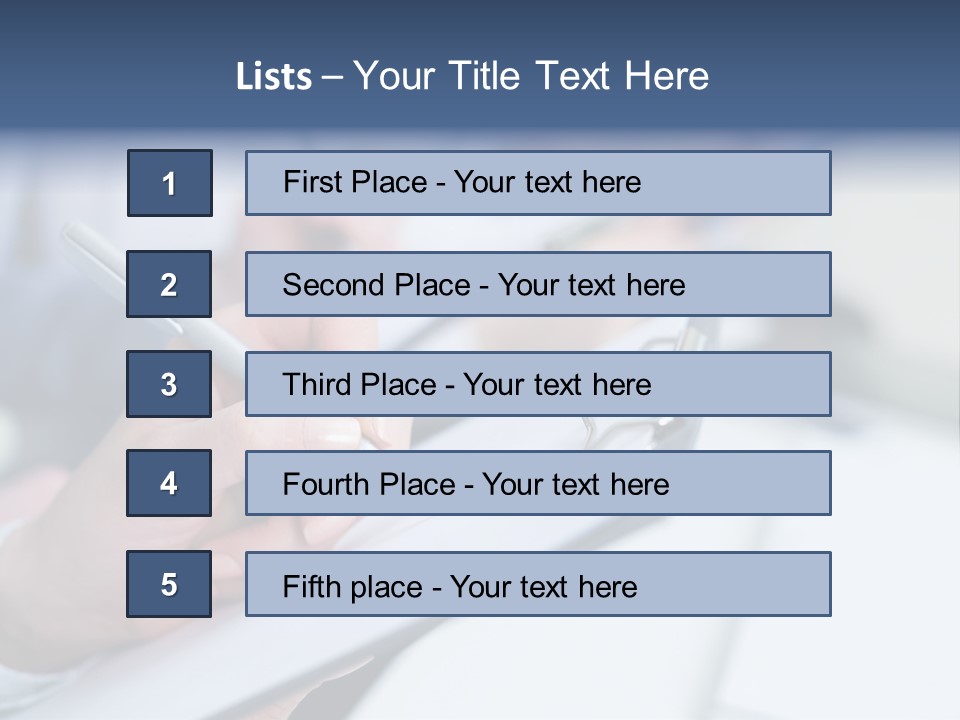 A Person Writing On A Piece Of Paper With A Pen PowerPoint Template