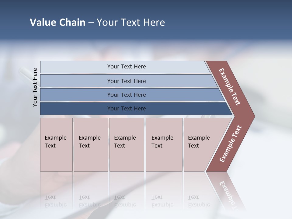 A Person Writing On A Piece Of Paper With A Pen PowerPoint Template