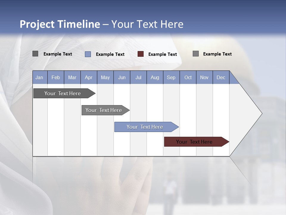 A Woman In A Headscarf Is Praying In Front Of A Mosque PowerPoint Template