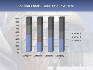 A Woman In A Headscarf Is Praying In Front Of A Mosque PowerPoint Template