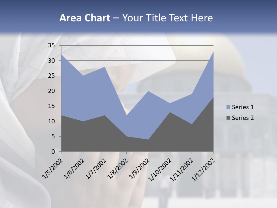 A Woman In A Headscarf Is Praying In Front Of A Mosque PowerPoint Template