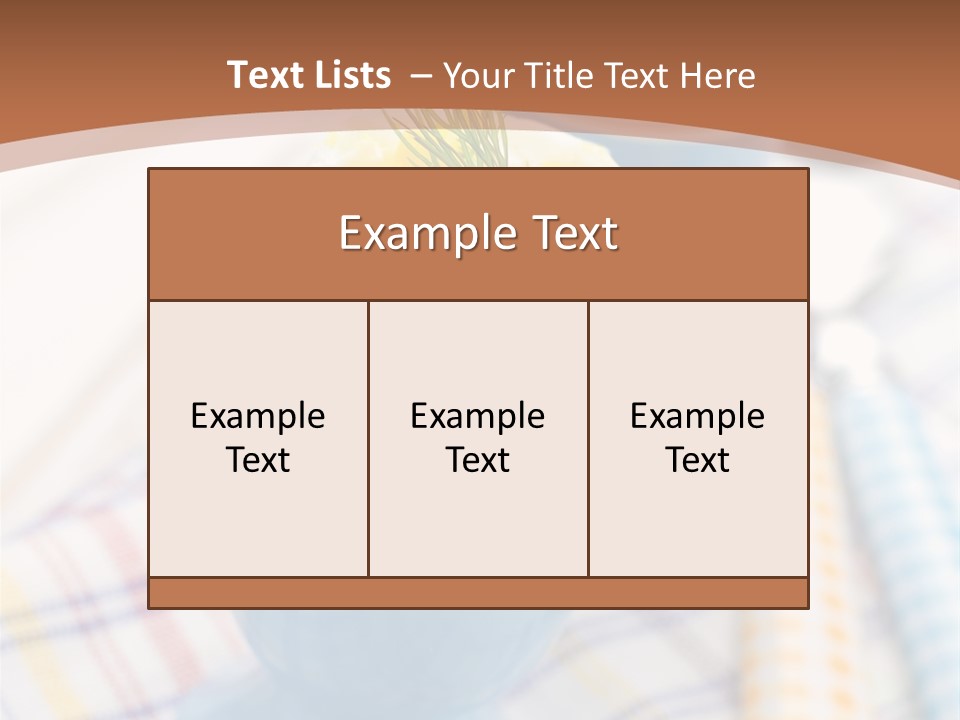 Two Eggs In An Egg Cup On A Table PowerPoint Template