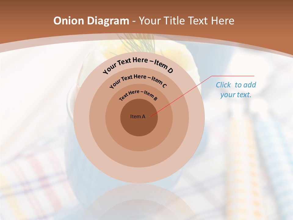 Two Eggs In An Egg Cup On A Table PowerPoint Template