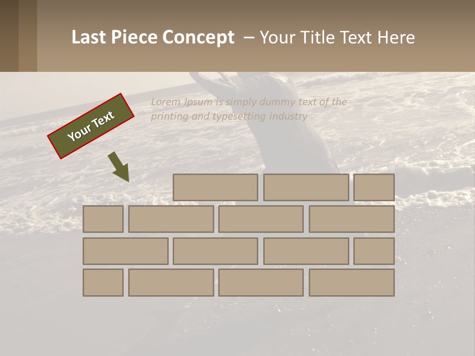 A Woman Walking On The Beach With Her Arms In The Air PowerPoint Template