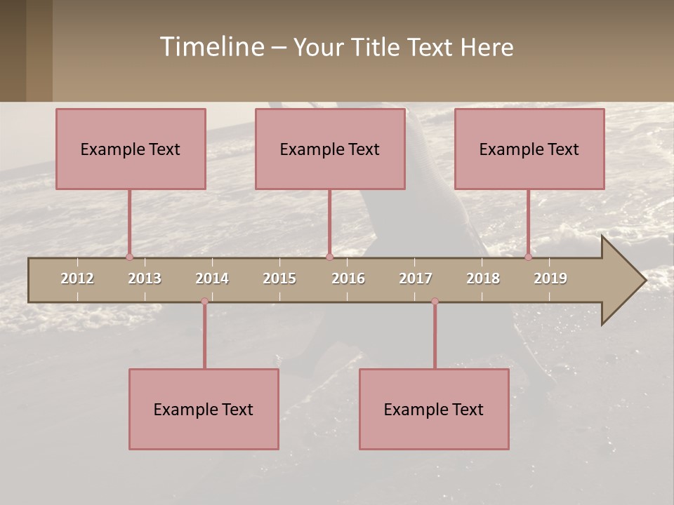 A Woman Walking On The Beach With Her Arms In The Air PowerPoint Template