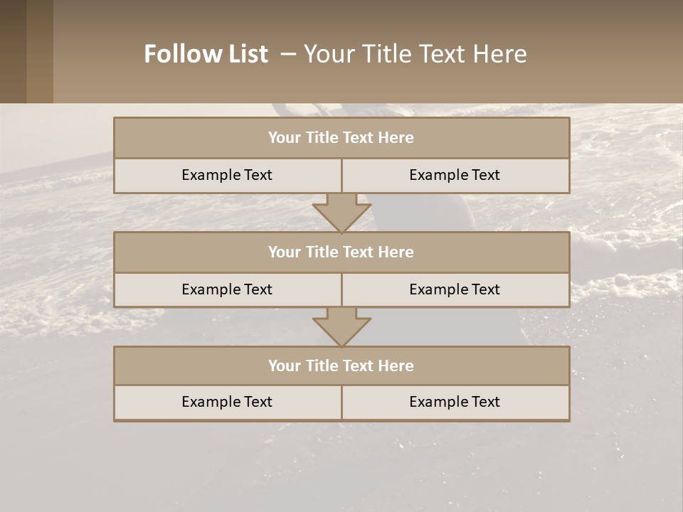 A Woman Walking On The Beach With Her Arms In The Air PowerPoint Template