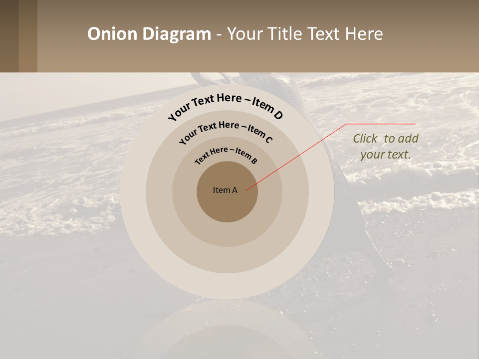 A Woman Walking On The Beach With Her Arms In The Air PowerPoint Template