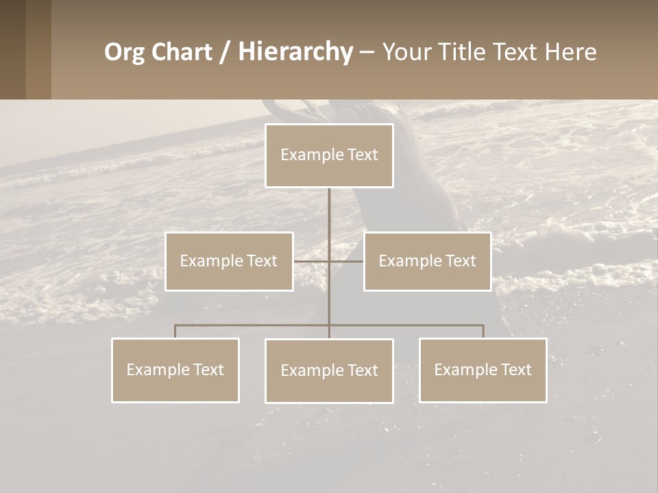 A Woman Walking On The Beach With Her Arms In The Air PowerPoint Template