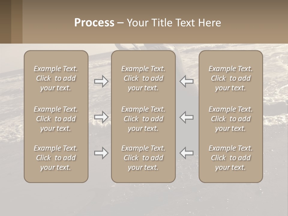 A Woman Walking On The Beach With Her Arms In The Air PowerPoint Template
