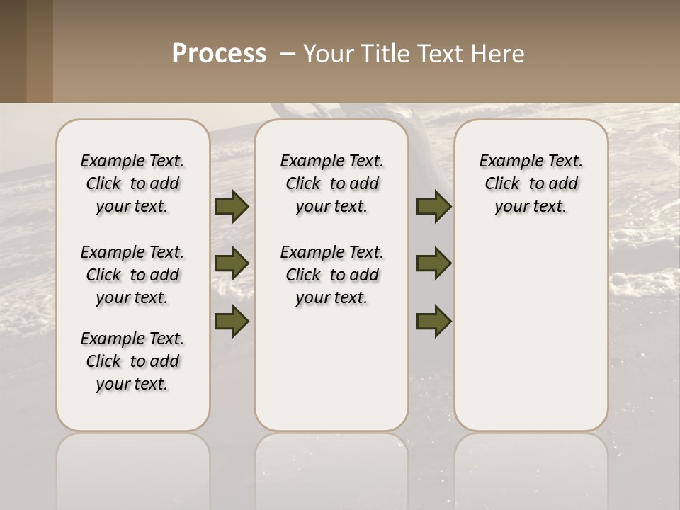 A Woman Walking On The Beach With Her Arms In The Air PowerPoint Template