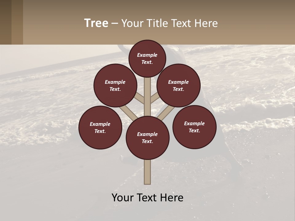 A Woman Walking On The Beach With Her Arms In The Air PowerPoint Template