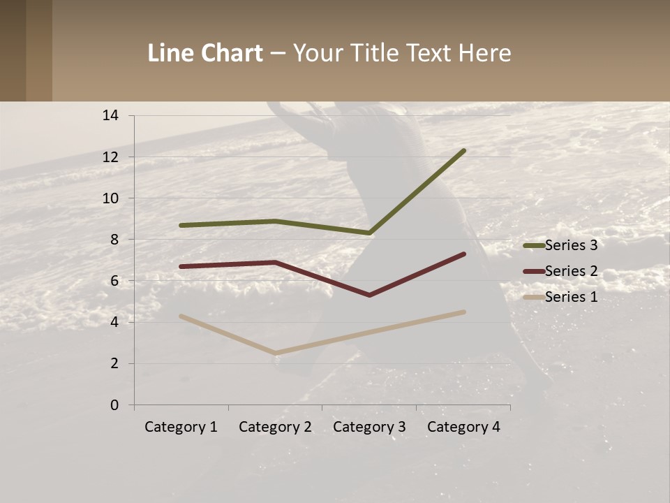 A Woman Walking On The Beach With Her Arms In The Air PowerPoint Template