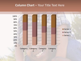 A Man Holding A Child On His Shoulders PowerPoint Template