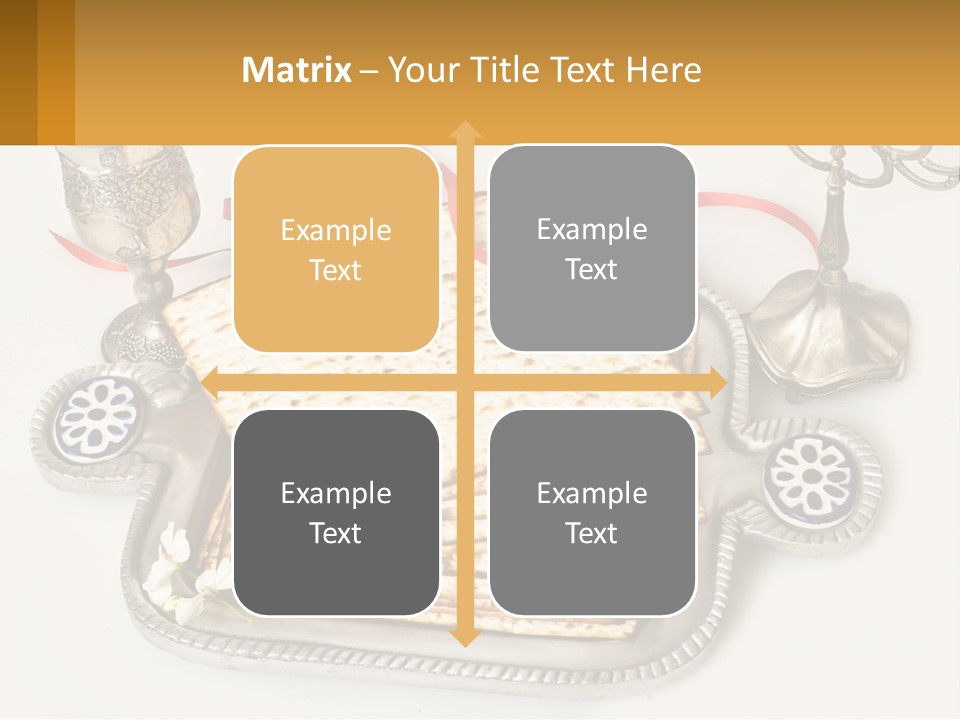 A Matzo With A Can Of Wine And A Can Of Wine Next To It PowerPoint Template