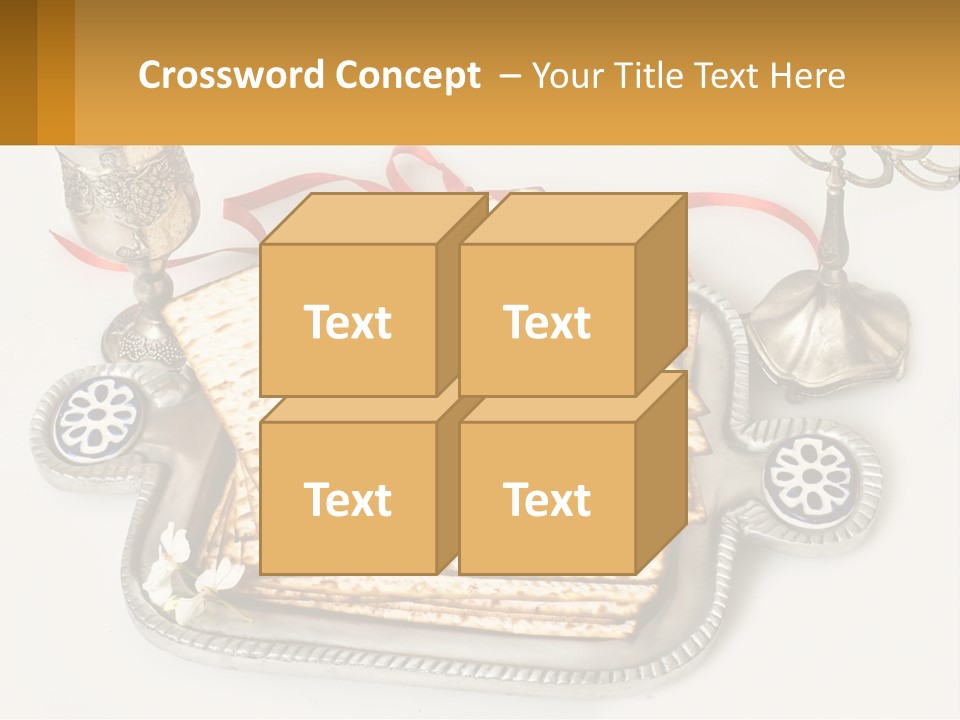 A Matzo With A Can Of Wine And A Can Of Wine Next To It PowerPoint Template