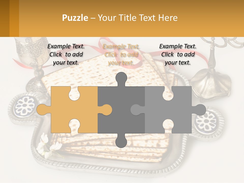 A Matzo With A Can Of Wine And A Can Of Wine Next To It PowerPoint Template