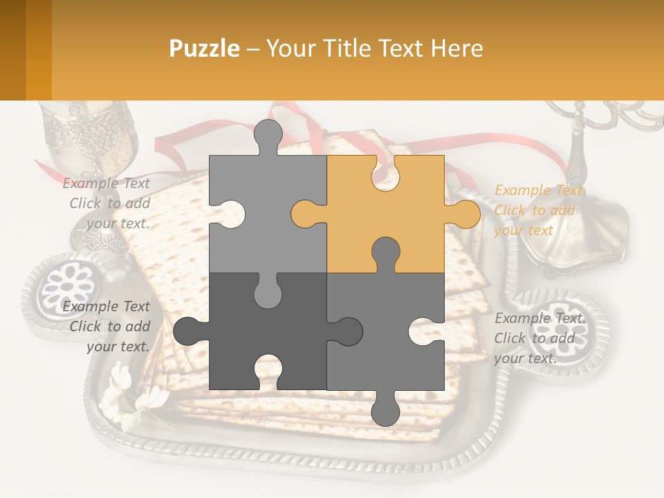 A Matzo With A Can Of Wine And A Can Of Wine Next To It PowerPoint Template