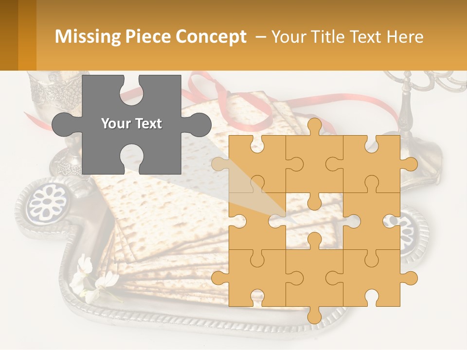 A Matzo With A Can Of Wine And A Can Of Wine Next To It PowerPoint Template