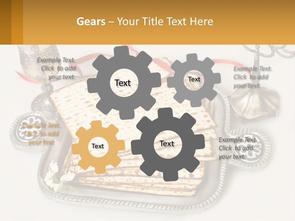 A Matzo With A Can Of Wine And A Can Of Wine Next To It PowerPoint Template