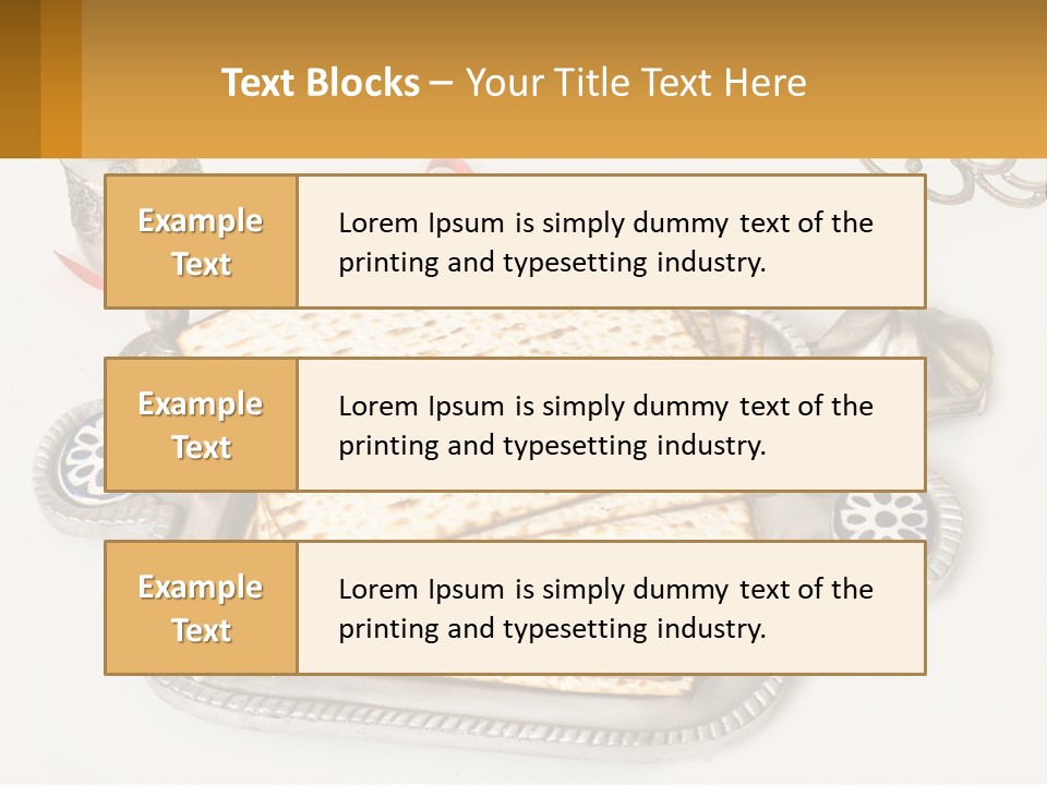 A Matzo With A Can Of Wine And A Can Of Wine Next To It PowerPoint Template