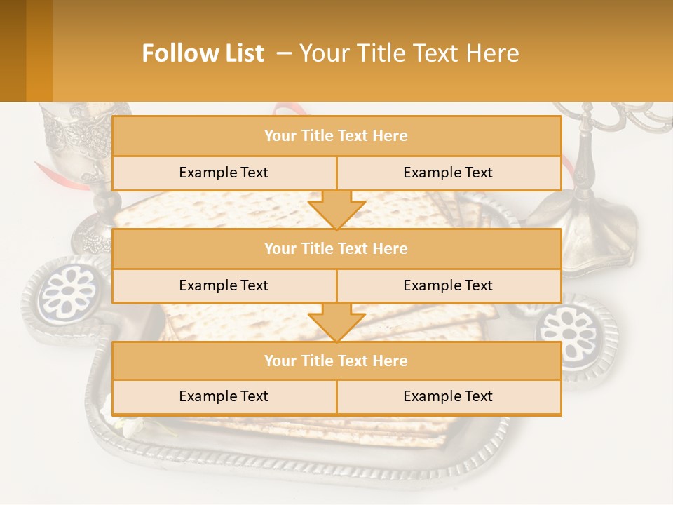 A Matzo With A Can Of Wine And A Can Of Wine Next To It PowerPoint Template